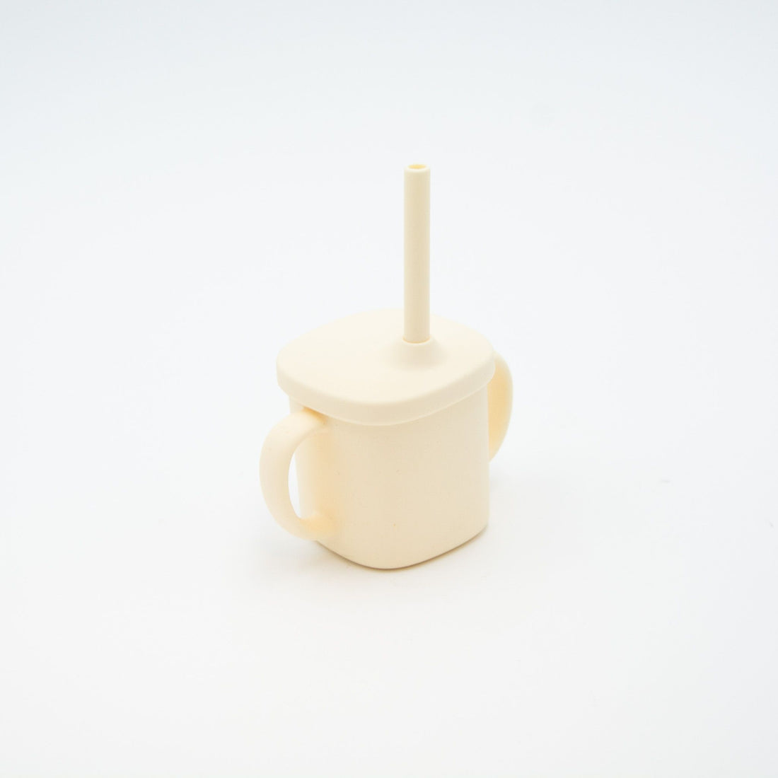 Silicone Training Cup with Straw