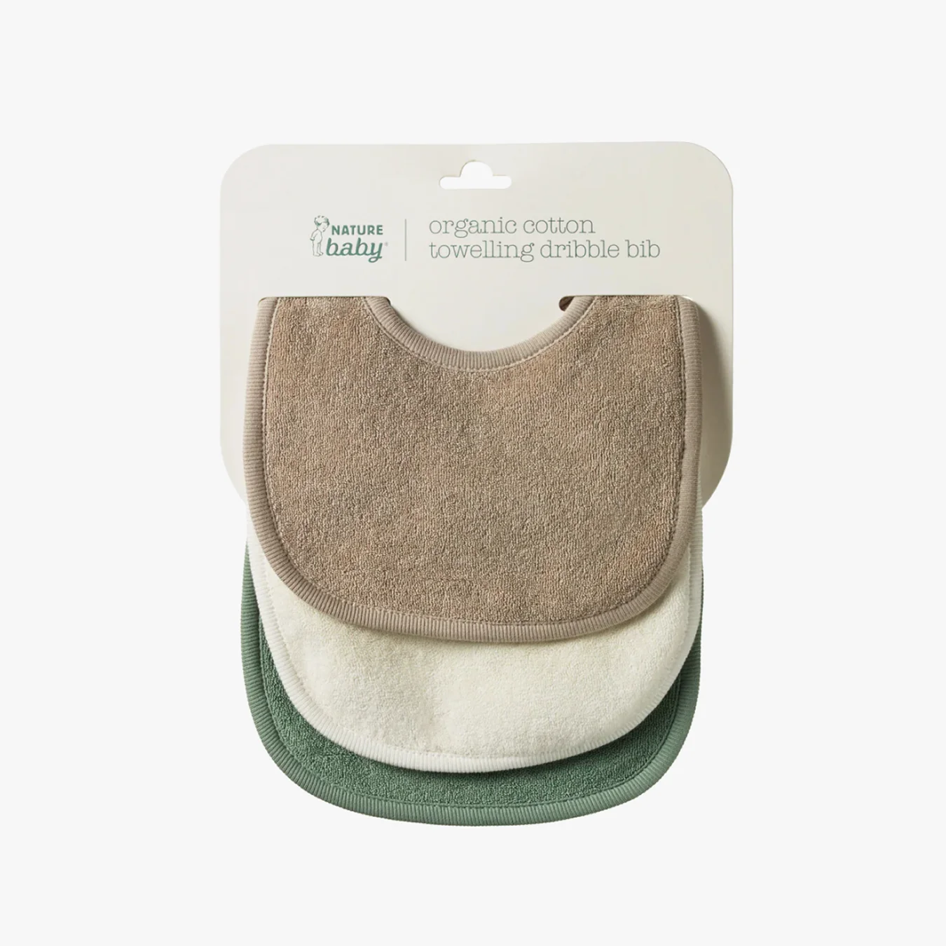Soft Cotton Dribble Bibs 3 Pack – Gentle Protection for Little Messes