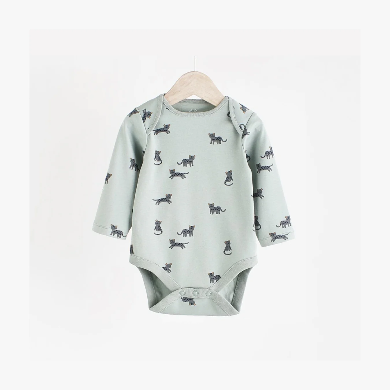 Teal Blue 5 Pack Baby Bodysuits – 100% Cotton for Everyday Comfort
